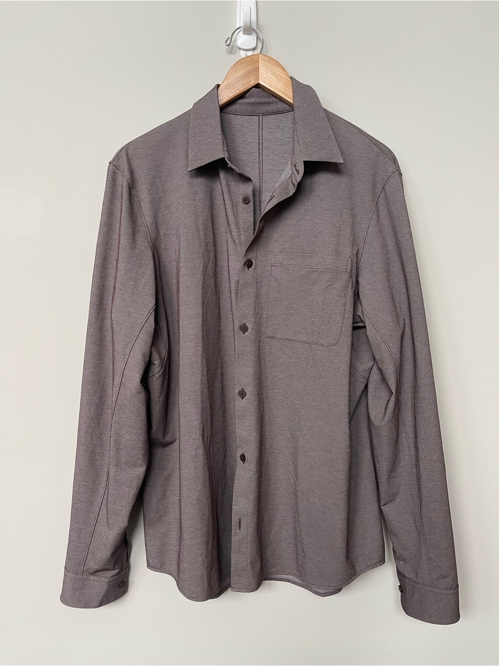Lululemon | Brushed Woven Overshirt ‘One Thing At A Time’ Button Down Pocket